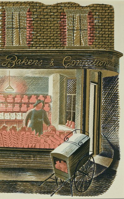 The Bakers and Confectioners, printed by the Curwen Press, from 